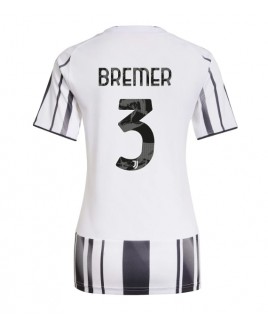 Günstige Juventus Gleison Bremer #3 Heimtrikot Damen 2025-26 Kurzarm